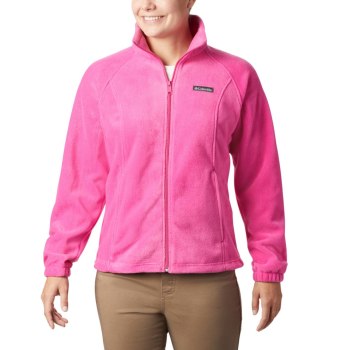 Columbia Ženske Jakne - Tested Tough In Pink Benton Springs Full Zip Roze | ROMG-48309